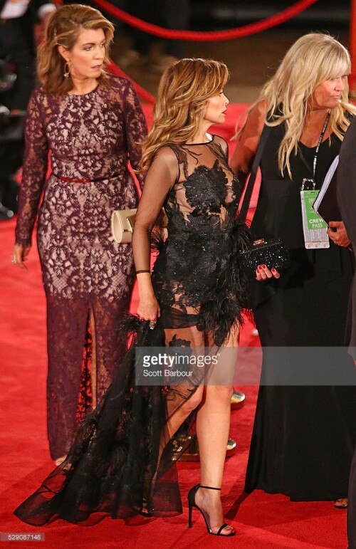 XXXX arrives at the 58th Annual Logie Awards at Crown Palladium on May 8, 2016 in Melbourne, Australia.