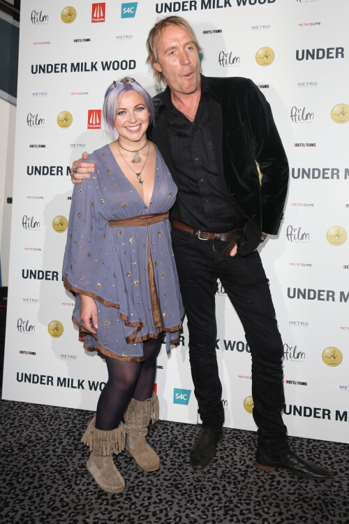25 October 2015.Charlotte Church, Rhys IfansUnder Milk Wood premiere held at Rio Cinema - ArrivalsLondon, England - 25.10.15Credit: GoffPhotos.com   Ref: KGC-161