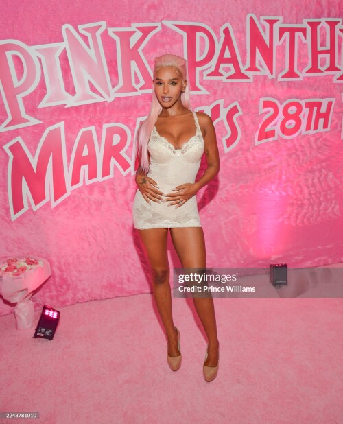 ATLANTA, GEORGIA - OCTOBER 27: Chxrry attends Pink Panther Party: Mariah The Scientist's 28th Birthday on October 27, 2025 in Atlanta, Georgia. (Photo by Prince Williams/WireImage)