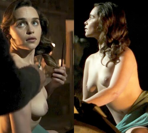 emilia clarke nude voice from the stone 2 pics brightened and enhanced hd video