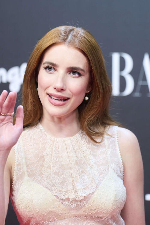Mandatory Credit: Photo by Shutterstock (15630311y)Emma Roberts attends Bazaar 'Women of the Year 2025' Awards Red Carpet at Callao Cinema Bazaar 'Women of the Year 2025' Awards, Madrid, Spain - 28 Oct 2025/shutterstock_editorial_Bazaar_Women_of_the_Year_2025_15630311y//2510282237