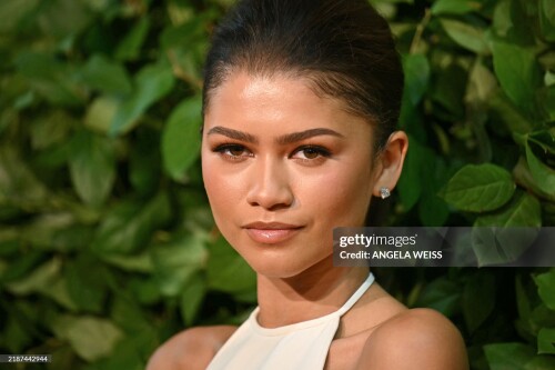 US actress Zendaya attends the 34th Annual Gotham Film Awards at Cipriani Wall Street in New York on December 2, 2024. (Photo by ANGELA WEISS / AFP) (Photo by ANGELA WEISS/AFP via Getty Images)