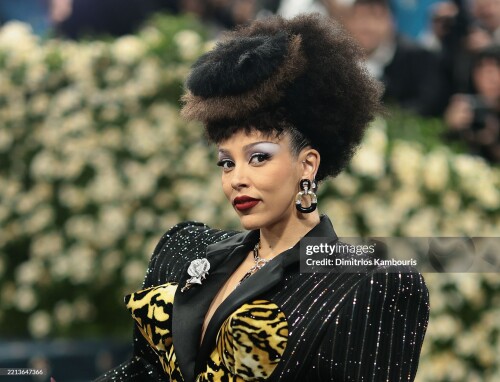 NEW YORK, NEW YORK - MAY 05:   Doja Cat attends the 2025 Met Gala Celebrating "Superfine: Tailoring Black Style" at Metropolitan Museum of Art on May 05, 2025 in New York City. (Photo by Dimitrios Kambouris/Getty Images for The Met Museum/Vogue)