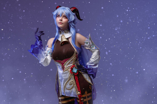 ganyu cosplay by disharmonica df3yj2l