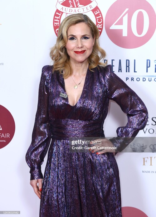 LONDON, ENGLAND - JANUARY 30:  Sally Phillips attends the London Critics' Circle Film Awards 2020 at The May Fair Hotel on January 30, 2020 in London, England. (Photo by Gareth Cattermole/Getty Images)