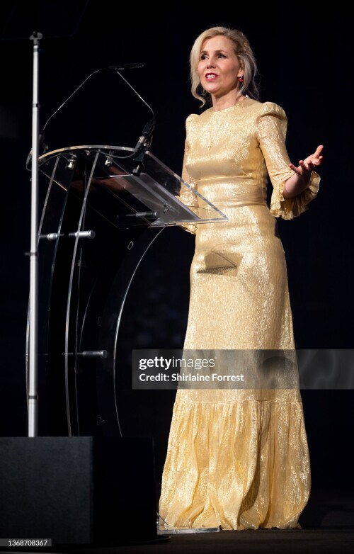 LIVERPOOL, ENGLAND - FEBRUARY 04: Sally Phillips hosts the National Diversity Awards at Liverpool Cathedral on February 04, 2022 in Liverpool, England. (Photo by Shirlaine Forrest/Getty Images)