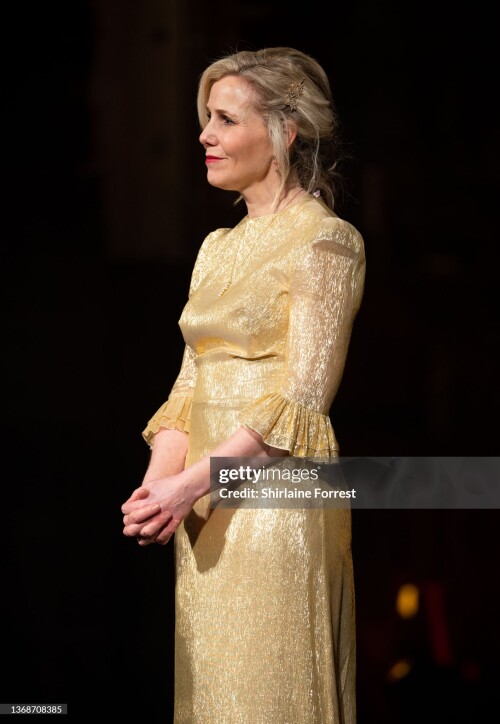 LIVERPOOL, ENGLAND - FEBRUARY 04: Sally Phillips hosts the National Diversity Awards at Liverpool Cathedral on February 04, 2022 in Liverpool, England. (Photo by Shirlaine Forrest/Getty Images)