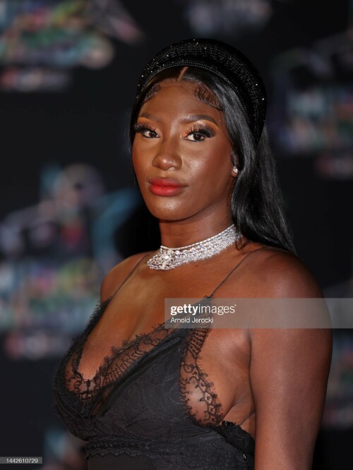 CANNES, FRANCE - NOVEMBER 18: Aya Nakamura attends the 24th NRJ Music Awards at Palais des Festivals on November 18, 2022 in Cannes, France. (Photo by Arnold Jerocki/Getty Images)