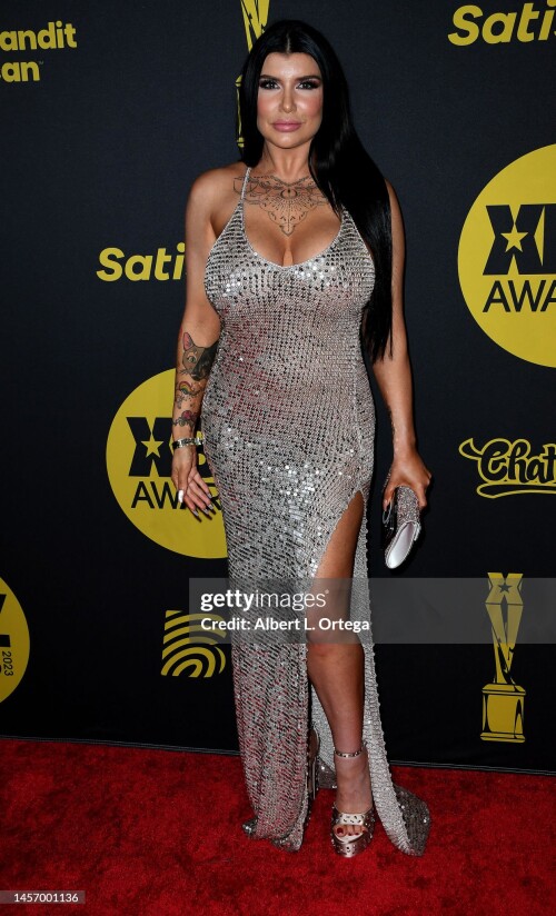 LOS ANGELES, CALIFORNIA - JANUARY 15: Romi Rain attends the 2023 XBIZ Awards held at Hollywood Palladium on January 15, 2023 in Los Angeles, California. (Photo by Albert L. Ortega/Getty Images)