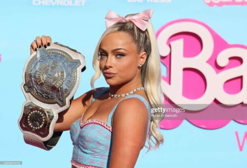 LOS ANGELES, CALIFORNIA - JULY 09: Liv Morgan attends the World Premiere of "Barbie" at Shrine Auditorium and Expo Hall on July 09, 2023 in Los Angeles, California. (Photo by Rodin Eckenroth/WireImage)