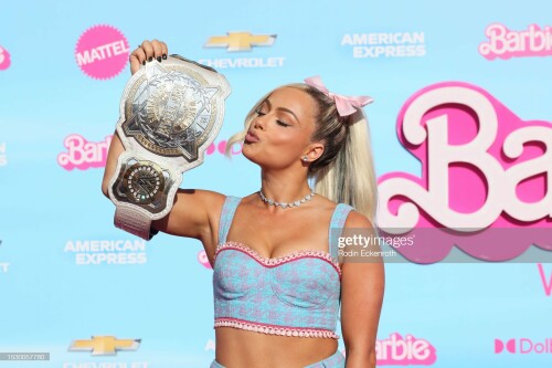 LOS ANGELES, CALIFORNIA - JULY 09: Liv Morgan attends the World Premiere of "Barbie" at Shrine Auditorium and Expo Hall on July 09, 2023 in Los Angeles, California. (Photo by Rodin Eckenroth/WireImage)