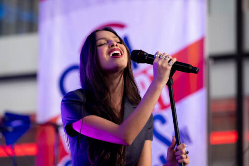 TODAY -- Pictured: Olivia Rodrigo on Friday September 8, 2023 -- (Photo by: Nathan Congleton/NBC via Getty Images)