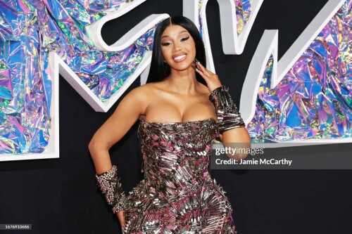 NEWARK, NEW JERSEY - SEPTEMBER 12: Cardi B attends the 2023 MTV Video Music Awards at the Prudential Center on September 12, 2023 in Newark, New Jersey. (Photo by Jamie McCarthy/WireImage)
