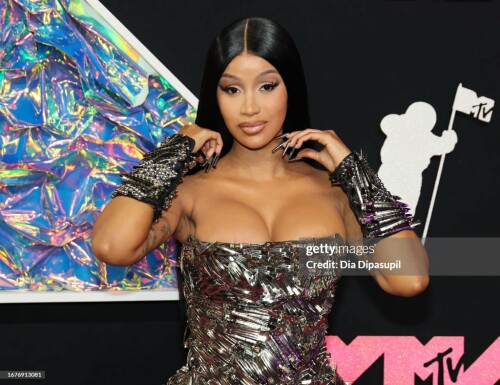 NEWARK, NEW JERSEY - SEPTEMBER 12: Cardi B attends the 2023 MTV Video Music Awards at the Prudential Center on September 12, 2023 in Newark, New Jersey. (Photo by Dia Dipasupil/FilmMagic)