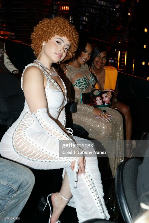 NEWARK, NEW JERSEY - SEPTEMBER 12: Ice Spice attends the 2023 MTV Video Music Awards at Prudential Center on September 12, 2023 in Newark, New Jersey. (Photo by Johnny Nunez/Getty Images for MTV)