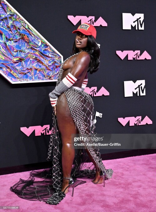NEWARK, NEW JERSEY - SEPTEMBER 12: Doechii attends the 2023 MTV Video Music Awards at Prudential Center on September 12, 2023 in Newark, New Jersey. (Photo by Axelle/Bauer-Griffin/FilmMagic)