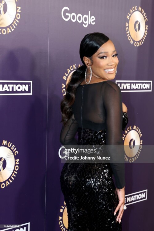 BEVERLY HILLS, CALIFORNIA - SEPTEMBER 21: BMAC Honoree of the Social Impact Award Keke Palmer attends the BMAC Gala presented by Live Nation at The Beverly Hilton on September 21, 2023 in Beverly Hills, California. (Photo by Johnny Nunez/Getty Images for Black Music Action Coalition)