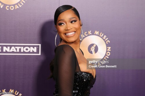 BEVERLY HILLS, CALIFORNIA - SEPTEMBER 21: Keke Palmer attends the 2023 Music in Action Awards Hosted by the Black Music Action Coalition at The Beverly Hilton on September 21, 2023 in Beverly Hills, California. (Photo by Leon Bennett/Getty Images)
