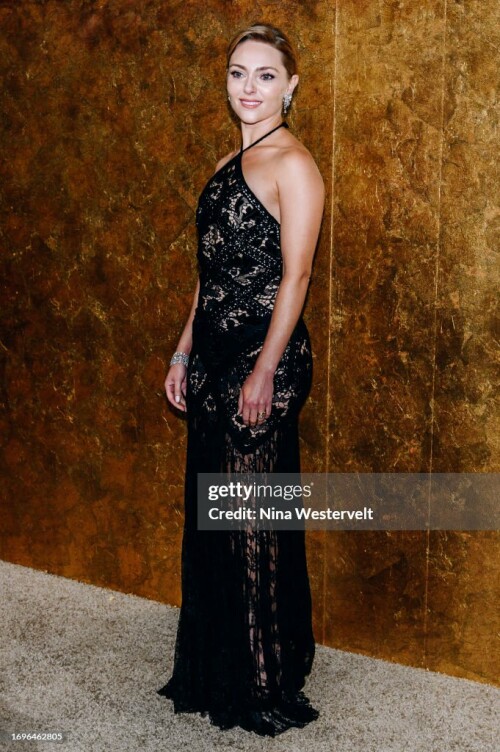 AnnaSophia Robb at the Clooney Foundation For Justice's "The Albies" held at The New York Public Library on September 28, 2023 in New York City. (Photo by Nina Westervelt/Variety via Getty Images)