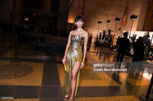 Nina Dobrev at the 2023 CFDA Fashion Awards held at the American Museum of Natural History on November 6, 2023 in New York, New York. (Photo by Nina Westervelt/WWD via Getty Images)