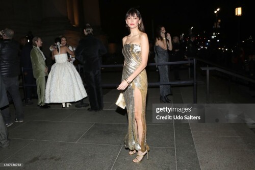 NEW YORK, NY - NOVEMBER 6: Nina Dobrev attends 2023 CFDA Fashion Awards at the American Museum of Natural History on November 6, 2023 in New York. (Photo by Udo Salters/Patrick McMullan via Getty Images)