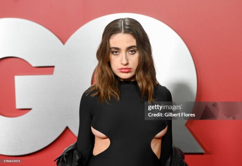 Rachel Sennott at the GQ Men of the Year Party 2023 at Bar Marmont on November 16, 2023 in Los Angeles, California (Photo by Gilbert Flores/Variety via Getty Images)