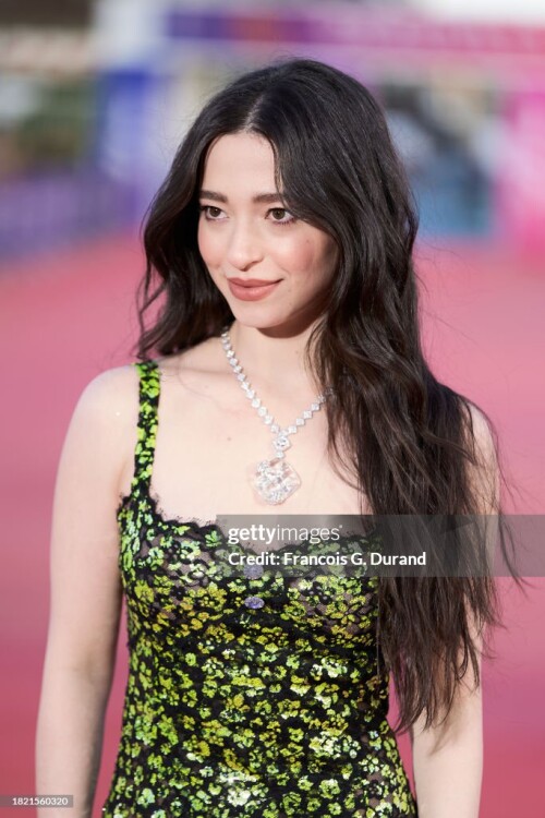 DEAUVILLE, FRANCE - SEPTEMBER 12: Mikey Madison attends the "Anora" premiere during the 50th Deauville American Film Festival on September 12, 2024 in Deauville, France. (Photo by Francois G. Durand/Getty Images)