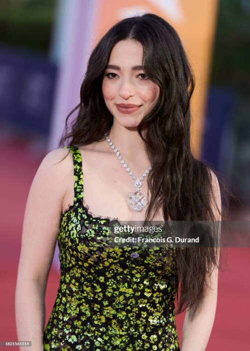 DEAUVILLE, FRANCE - SEPTEMBER 12: Mikey Madison attends the "Anora" premiere during the 50th Deauville American Film Festival on September 12, 2024 in Deauville, France. (Photo by Francois G. Durand/Getty Images)