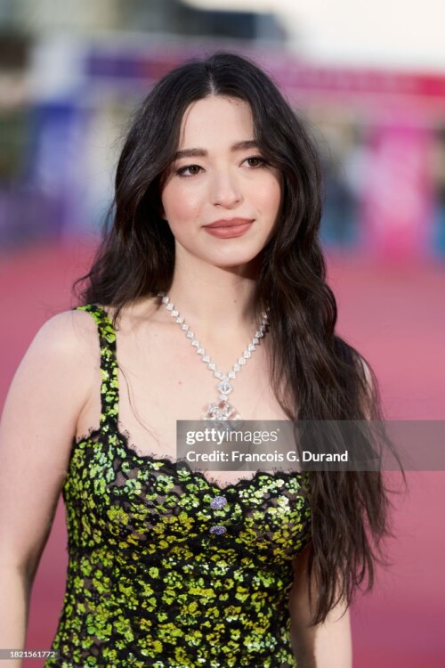 DEAUVILLE, FRANCE - SEPTEMBER 12: Mikey Madison attends the "Anora" premiere during the 50th Deauville American Film Festival on September 12, 2024 in Deauville, France. (Photo by Francois G. Durand/Getty Images)