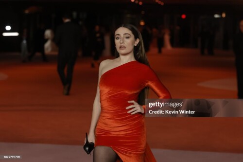 LOS ANGELES, CALIFORNIA - DECEMBER 03: Rachel Sennott attends the 3rd Annual Academy Museum Gala at Academy Museum of Motion Pictures on December 03, 2023 in Los Angeles, California. (Photo by Kevin Winter/WireImage,)