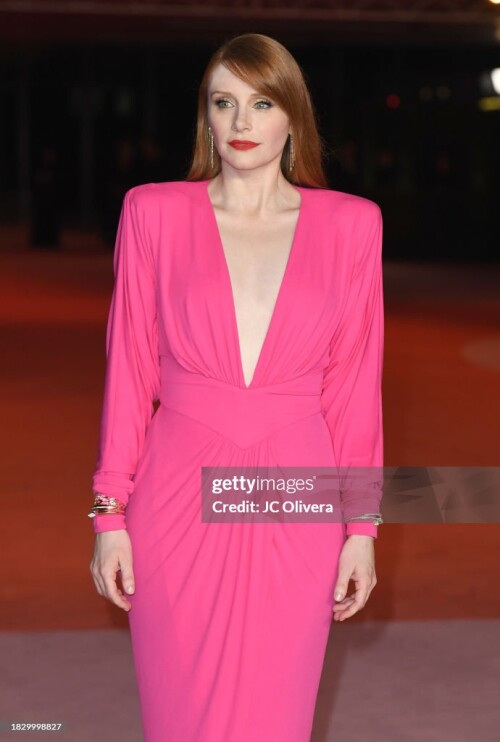 LOS ANGELES, CALIFORNIA - DECEMBER 03: Bryce Dallas Howard attends the 3rd Annual Academy Museum Gala at Academy Museum of Motion Pictures on December 03, 2023 in Los Angeles, California. (Photo by JC Olivera/FilmMagic)