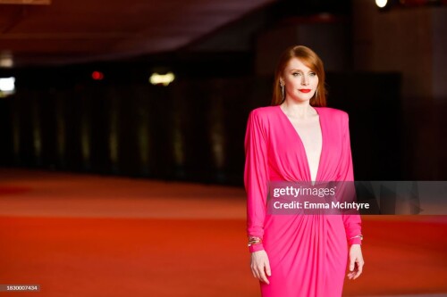 LOS ANGELES, CALIFORNIA - DECEMBER 03: Bryce Dallas Howard attends the Academy Museum of Motion Pictures 3rd Annual Gala Presented by Rolex at Academy Museum of Motion Pictures on December 03, 2023 in Los Angeles, California. (Photo by Emma McIntyre/Getty Images for Academy Museum of Motion Pictures )