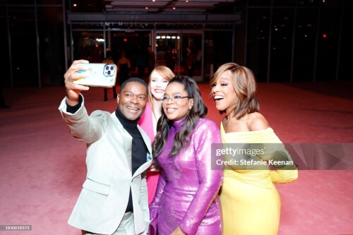 LOS ANGELES, CALIFORNIA - DECEMBER 03: (L-R) David Oyelowo, Bryce Dallas Howard, Oprah Winfrey and Gayle King attend the Academy Museum of Motion Pictures 3rd Annual Gala Presented by Rolex at Academy Museum of Motion Pictures on December 03, 2023 in Los Angeles, California. (Photo by Stefanie Keenan/Getty Images for Academy Museum of Motion Pictures)