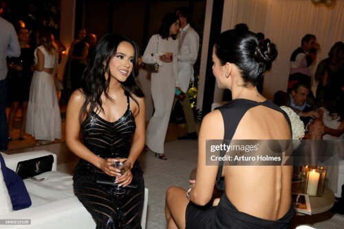 MIAMI BEACH, FLORIDA - DECEMBER 07: Becky G attends W Magazine And Ralph Lauren's Art Basel Celebration on December 07, 2023 in Miami Beach, Florida. (Photo by Arturo Holmes/Getty Images for W Magazine)