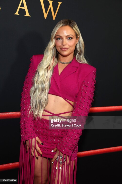 LOS ANGELES, CALIFORNIA - DECEMBER 11: Liv Morgan attends the Los Angeles Premiere of A24's "The Iron Claw" at Directors Guild Of America on December 11, 2023 in Los Angeles, California. (Photo by Stewart Cook/Getty Images for A24)