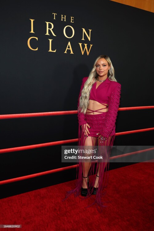 LOS ANGELES, CALIFORNIA - DECEMBER 11: Liv Morgan attends the Los Angeles Premiere of A24's "The Iron Claw" at Directors Guild Of America on December 11, 2023 in Los Angeles, California. (Photo by Stewart Cook/Getty Images for A24)