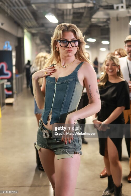 AUSTIN, TEXAS - APRIL 07: Dasha attends the 2024 CMT Music Awards at Moody Center on April 07, 2024 in Austin, Texas. (Photo by Matt Winkelmeyer/Getty Images for CMT)