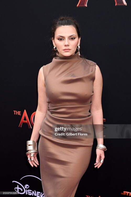 Dafne Keen Fern?ndez at the special launch event for Disney+'s "The Acolyte" held at El Capitan Theatre on May 23, 2024 in Los Angeles, California. (Photo by Gilbert Flores/Variety via Getty Images)