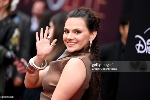 Dafne Keen Fern?ndez at the special launch event for Disney+'s "The Acolyte" held at El Capitan Theatre on May 23, 2024 in Los Angeles, California. (Photo by Gilbert Flores/Variety via Getty Images)