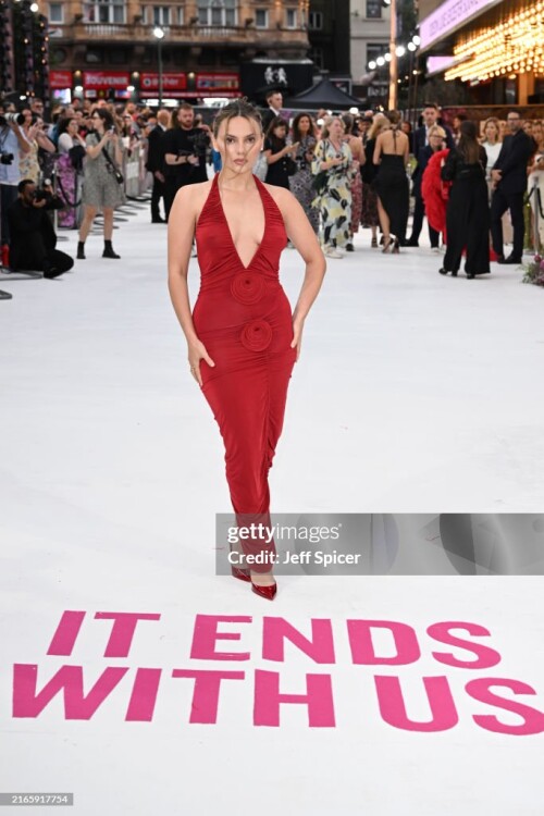 LONDON, ENGLAND - AUGUST 08: Dafne Keen attends the "It Ends With Us" UK Gala Screening at Odeon Luxe Leicester Square on August 08, 2024 in London, England. (Photo by Jeff Spicer/Getty Images for Sony Pictures)