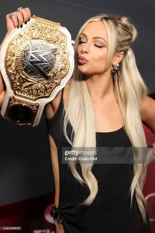 NEW YORK, NEW YORK - AUGUST 20: Liv Morgan attends the world premiere of "The Crow" at Village East by Angelika on August 20, 2024 in New York City. (Photo by Cindy Ord/WireImage)