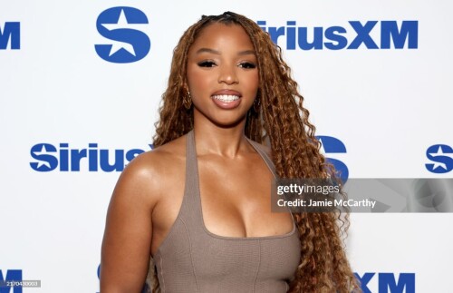 NEW YORK, NEW YORK - SEPTEMBER 05: Chloe Bailey visits Siriusxm at SiriusXM Studios on September 05, 2024 in New York City. (Photo by Jamie McCarthy/Getty Images)