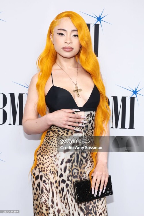 LOS ANGELES, CALIFORNIA - SEPTEMBER 05: Ice Spice attends the 2024 BMI R&B/Hip-Hop Awards at Fairmont Century Plaza on September 05, 2024 in Los Angeles, California. (Photo by Amy Sussman/Getty Images)