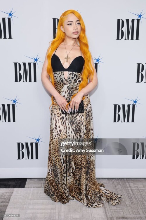 LOS ANGELES, CALIFORNIA - SEPTEMBER 05: Ice Spice attends the 2024 BMI R&B/Hip-Hop Awards at Fairmont Century Plaza on September 05, 2024 in Los Angeles, California. (Photo by Amy Sussman/Getty Images)
