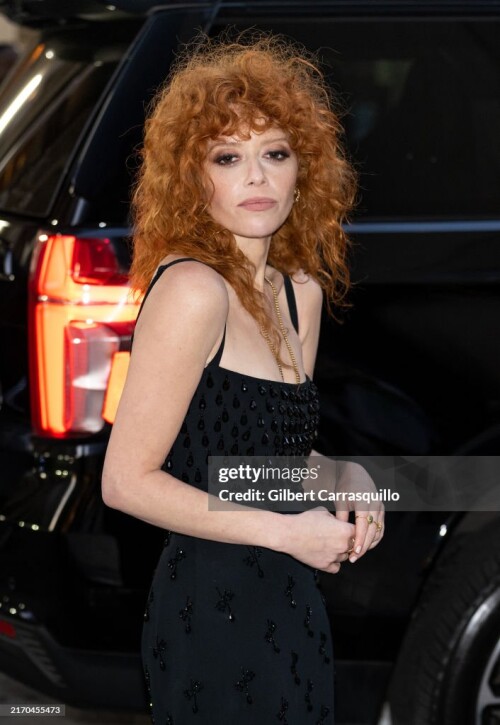 NEW YORK, NEW YORK - SEPTEMBER 05: Actress Natasha Lyonne is seen arriving to Netflix's "His Three Daughters" New York Screening at Paris Theatre on September 05, 2024 in New York City. (Photo by Gilbert Carrasquillo/GC Images)