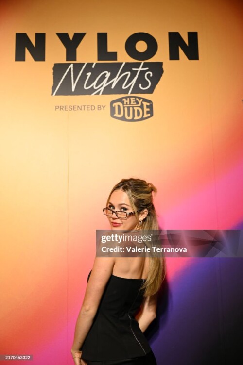 NEW YORK, NEW YORK - SEPTEMBER 05: Brec Bassinger attends NYLON Nights: NYFW x Paris Hilton Infinite Icon Album Release Party presented by HEYDUDE at Hall Des Lumieres on September 05, 2024 in New York City. (Photo by Valerie Terranova/Getty Images for NYLON)