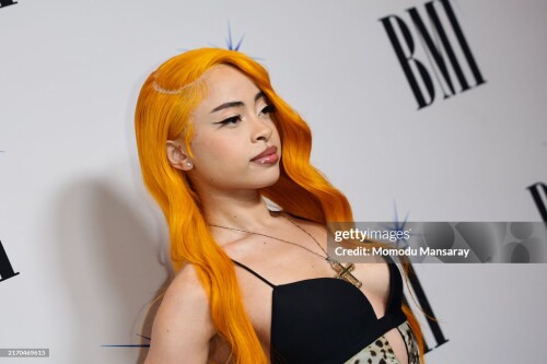 LOS ANGELES, CALIFORNIA - SEPTEMBER 05: Ice Spice at the 2024 BMI R&B/Hip-Hop Awards at Fairmont Century Plaza on September 05, 2024 in Los Angeles, California. (Photo by Momodu Mansaray/WireImage)