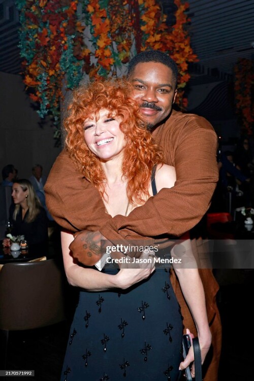 NEW YORK, NEW YORK - SEPTEMBER 05: (L-R) Natasha Lyonne and Jovan Adepo attend the New York Special Screening of Netflix's His Three Daughters on September 05, 2024 in New York City. (Photo by Jason Mendez/Getty Images for Netflix)