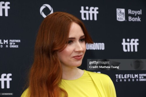 TORONTO, ONTARIO - SEPTEMBER 06: Karen Gillan attends the premiere of "The Life of Chuck" during the 2024 Toronto International Film Festival at Princess of Wales Theatre on September 06, 2024 in Toronto, Ontario. (Photo by Mathew Tsang/Getty Images)
