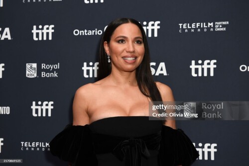TORONTO, ONTARIO - SEPTEMBER 08: Jurnee Smollett attends the premiere of "The Order" during the 2024 Toronto International Film Festival at TIFF Lightbox on September 08, 2024 in Toronto, Ontario. (Photo by Olivia Wong/Getty Images)